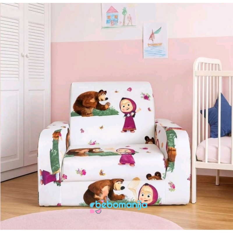 Fotelja Kuba na razvlačenje - Maša i Meda