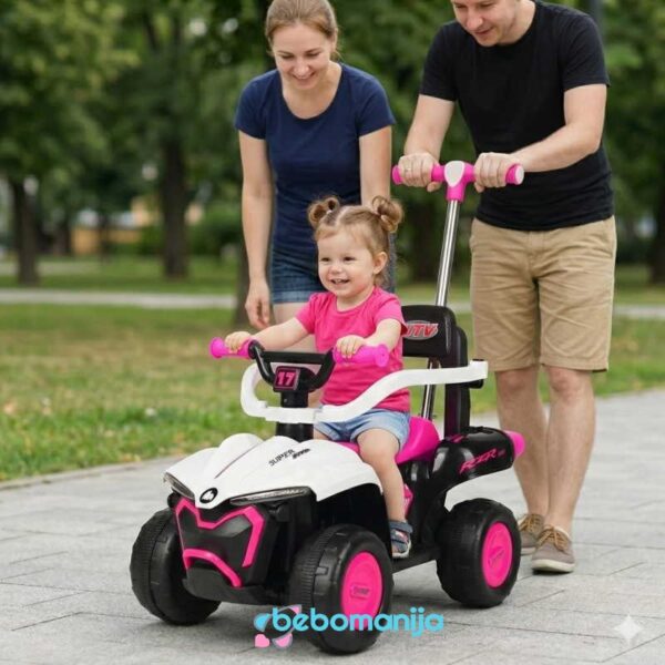 Guralica sa ručkom 477 Roze