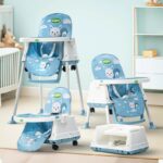 Hranilica BABY LINE Y22 plava 4u1