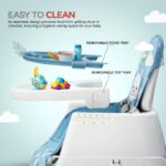 Hranilica za bebe 4u1 BABY LINE Y22 – Plava Veverica - Slika 4