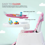 Hranilica za bebe 4u1 BABY LINE Y22 – Rozi Jednorog - Slika 3