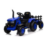 Veliki traktor sa prikolicom na akumulator 12V PS - Plavi - Slika 3