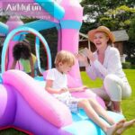 Dečija igraonica na naduvavanje Roze Dvorac 82011B - Slika 2