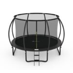 Trambolina Premium Stil Crna 305cm sa merdevinama i sigurnosnom mrežom - Slika 4