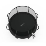 Trambolina Premium Stil Crna 305cm sa merdevinama i sigurnosnom mrežom - Slika 2