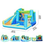 Dečiji Vodeni Park Tobogan i Igraonica  na naduvavanje model 73003 - Slika 4