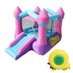 Dečija igraonica na naduvavanje Roze Dvorac 82011B - Slika 5