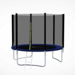 Trambolina Premium Stil Plava 305cm sa mrežom i merdevinama - Slika 4