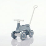 Dečija guralica "Dayou" sa metalnom ručkom i muzikom – Plava