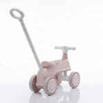 Dečija guralica "Dayou" sa metalnom ručkom i muzikom – Roze - Slika 4