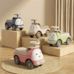 Dečija guralica "Kamion" sa muzikom i svetlima - Roze - Slika 4