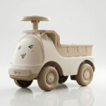 Dečija guralica "Kamion" sa muzikom i svetlima - Braon - Slika 2