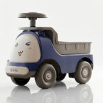 Dečija guralica "Kamion" sa muzikom i svetlima - Plava - Slika 2