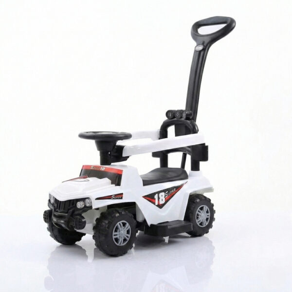 Guralica Džip 4u1 na akumulator - Bela, SM-26005B