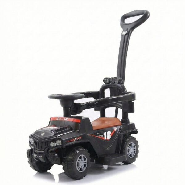 Guralica Džip 4u1 na akumulator - Crna, SM-26005CC