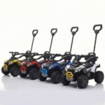 Dečija Guralica Kvad off-road 2u1 sa ručkom za guranje - Crveni - Slika 3