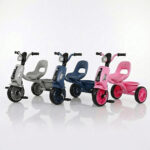 Tricikl za decu Plavi "Retro"  sa EVA točkovima, muzikom i svetlima - Slika 4