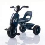 Tricikl za decu Plavi "Retro"  sa EVA točkovima, muzikom i svetlima