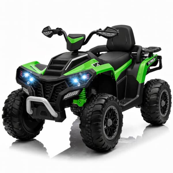 Veliki dečiji kvad na akumulator 4x4 Zeleni (12V) – SM-25101Z