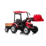 Traktor 24V7A sa Kabinom, Prikolicom i Utovarivačem - Crveni (2x200W) - Slika 5
