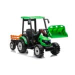Traktor 24V7A sa Kabinom, Prikolicom i Utovarivačem – Zeleni (2x200W) - Slika 5