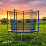 Trambolina 244cm (8ft) sa Unutrašnjom Mrežom i Merdevinama - 244nbd - Slika 2