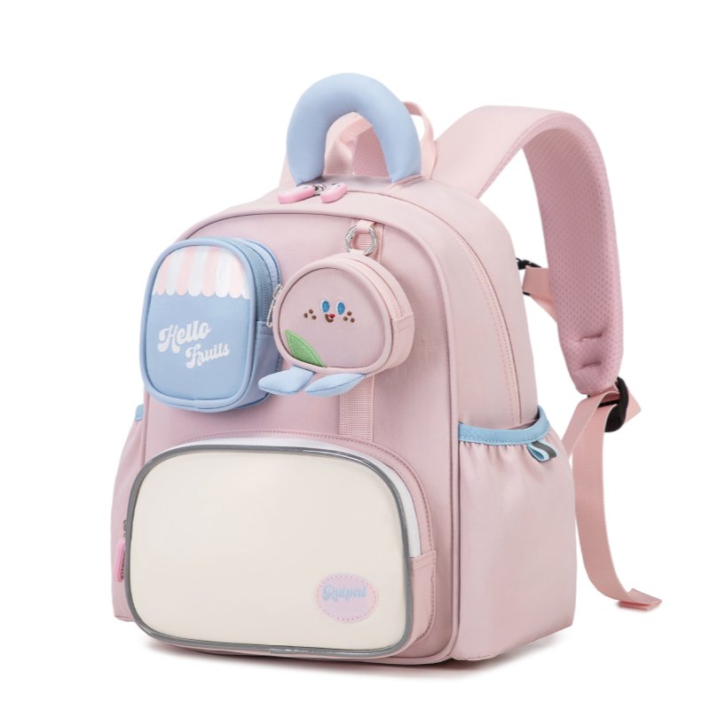 Dečiji ranac Ruipai “Hello Fruits”  Roze
