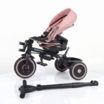 Beltino Nuovo Tricikl sa Rotirajućim Sedištem i Ležećim Položajem - Roze (BLTN-26001R) - Slika 6