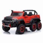 Ranger Force - Džip Dvosed 4x4 na akumulator 12V - Crveni (SM-25105C)