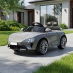 Automobil za decu na akumulator Sport Plus 12V - Sivi (SM-25106S)