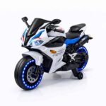 Veliki Dečiji Motor RR na akumulator 12V - Beli (SM-26203B)