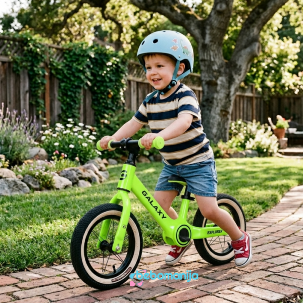 Balance bicikl 12" GALAXY EXPLORER zeleni - 540115