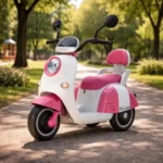 Dečiji motor 150 - roze/bela