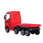 Mercedes ACTROS 4X4 sa prikolicom Crveni (Meke gume + meko sedište) - Slika 3