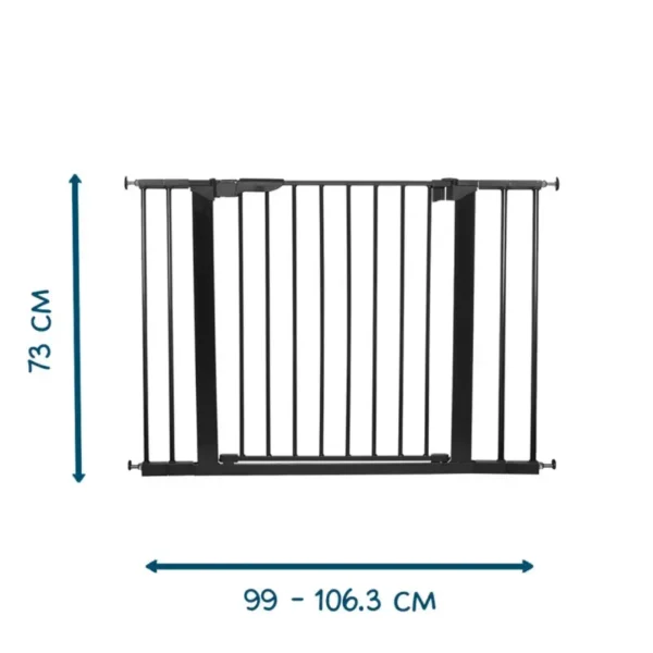 Ogradica BabyDan Premier crna SKU 20006