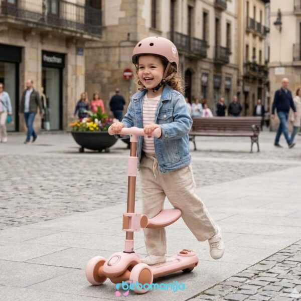 Trotinet 2u1 TT-1001 roze - 540119