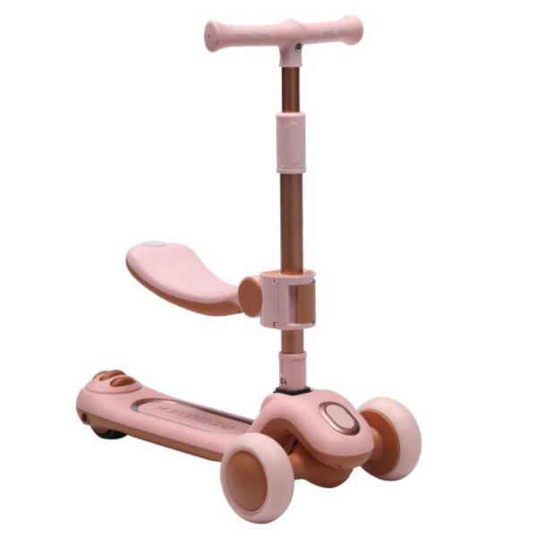 Trotinet 2u1 TT-1001 roze - 540119
