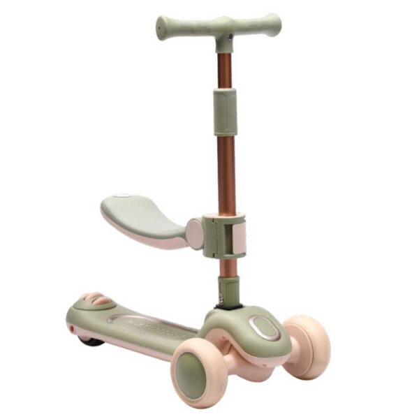 Trotinet 2u1 TT-1001 zelena/svetlo roze - 540120