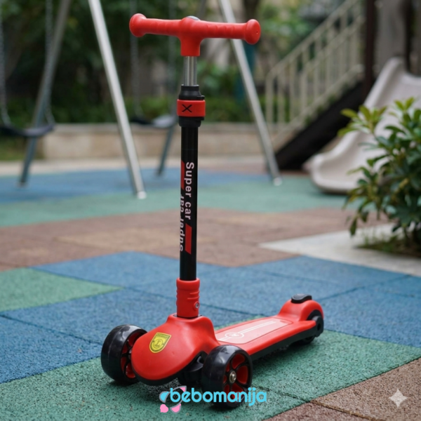 Trotinet SUPER CAR TT-1003 crvena/crna - 540124