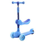 Trotinet dečiji 2u1 sa 3 točka TT-1003 plavi - 540128 - Slika 2