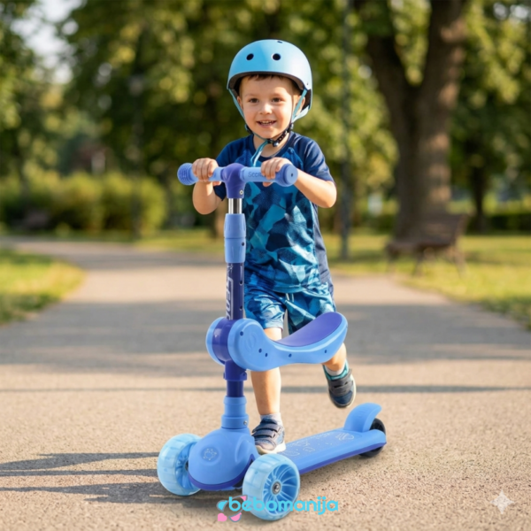 Trotinet 2u1 TT-1003 plavi - 540128