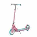 SKLOPIVI trotinet sa 2 točka sa kočnicom do 100kg TT-1005 roza/tirkiz - 540133 - Slika 2