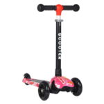 Dečiji Trotinet sa Svetlećim gazištem sa 3 točka TT-1006 šareni (roza) - 540140 - Slika 2