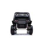 Džip Mercedes UNIMOG sa mekim gumama i kožnim sedištem - Crni (SM-25503C) - Slika 6