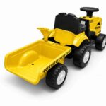 Traktor na akumulator Mini Farmer sa prikolicom (6V) – Žuti (SM-26106ZZ) - Slika 3