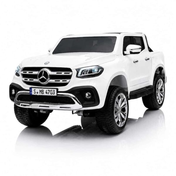Licencirani Mercedes - Benz X Class 4 x 4 Dvosed - Beli (SM-26303B)