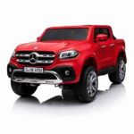 Licencirani Mercedes - Benz X Class 4 x 4 Dvosed - Crveni (SM-26303C)