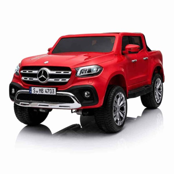 Licencirani Mercedes - Benz X Class 4 x 4 Dvosed - Crveni (SM-26303C)