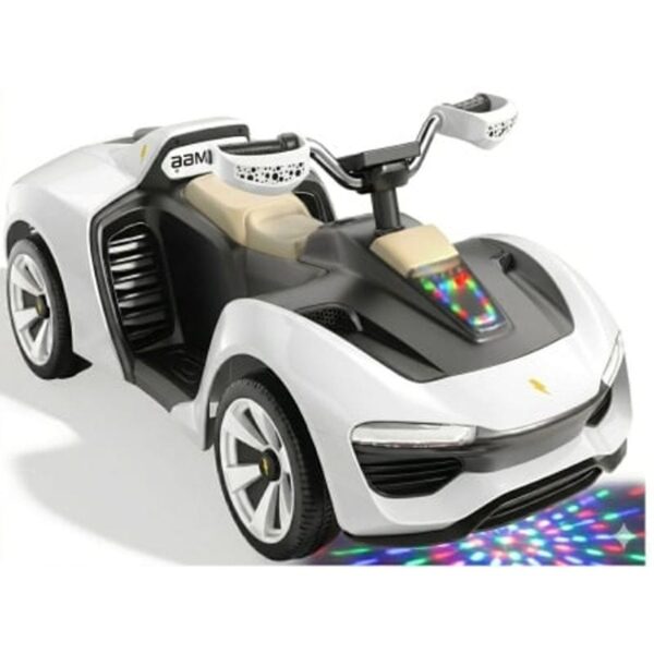 Baby Auto sa upravljačem 12V Y-MB6143 - Beli - auto na akumulator za decu - slika 1