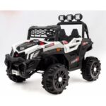 Baby J-MB180 Džip Power RC 4 motora 12V - Beli - terenski džip na akumulator za decu - slika 1